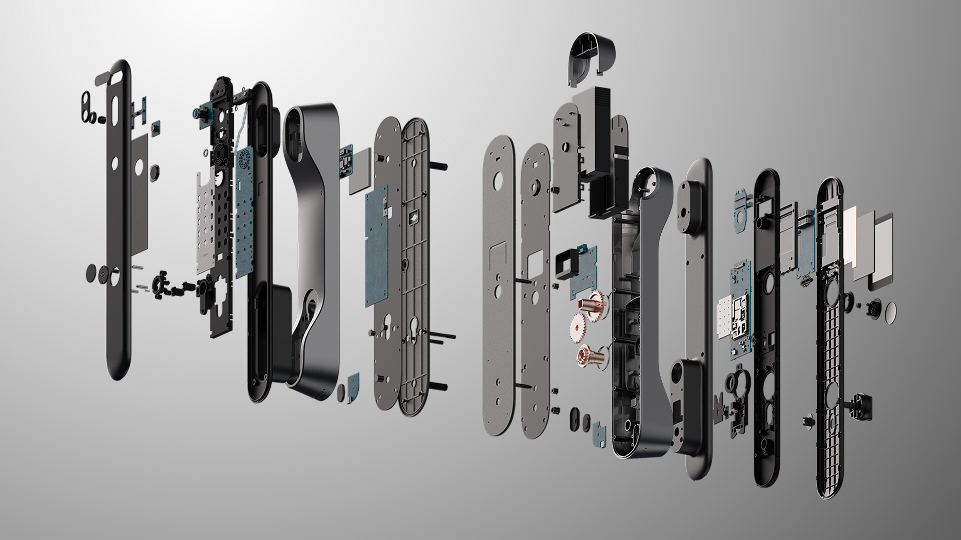 人脸识别智能门锁设计-鼎山a8人脸识别智能门锁-洛可可